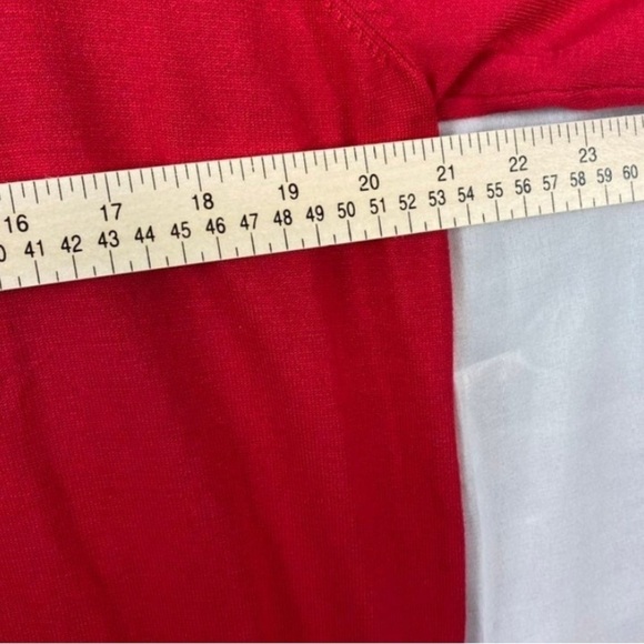 Grace Red Cardigan Sweater Size Medium - Picture 3 of 6